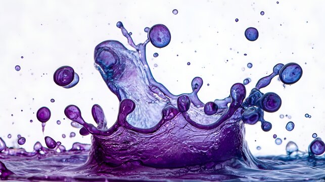 blue water splash