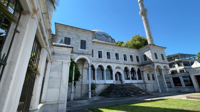 Located in Beylerbeyi, Turkey, the Hamidi Evvel Mosque was built in 1778.