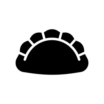 Dumpling icon representing traditional Asian cuisine.