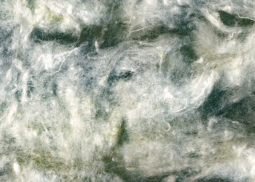 Close up of old natural white cotton texture.