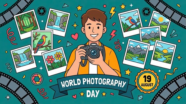 Celebrating world photography day a photographer with stunning nature shots