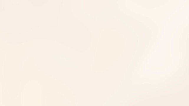 Abstract Soft Cream Motion Background with Smooth Gradient and Organic Flow