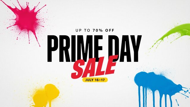 Paint Splashes And Typography On White Background Promotional Graphic Design splatter splash drops liquid color