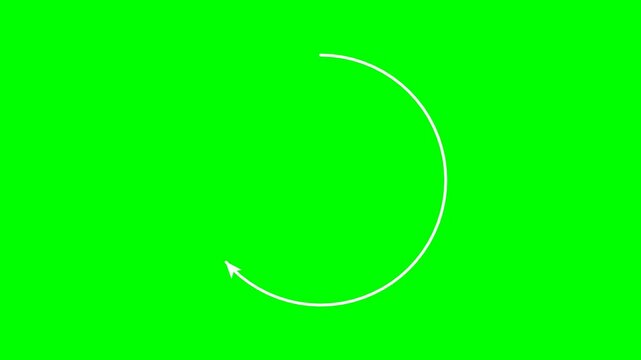 4K Green Screen Arrow Animation (Clicking Arrows) Seta Anima&ccedil;&atilde;o clique setas Fundo Verde