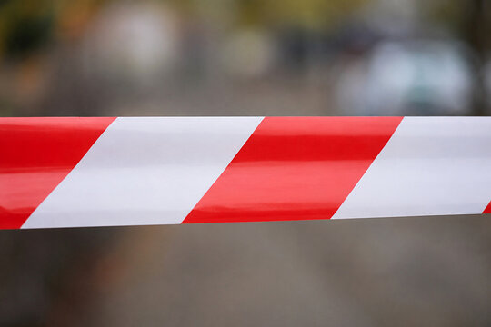 Absperrband der Polizei