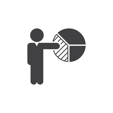 Business strategy icon.Containing business, planning, strategy, strategic plan, brainstorming, analysis, statistics icon. Vector illustration