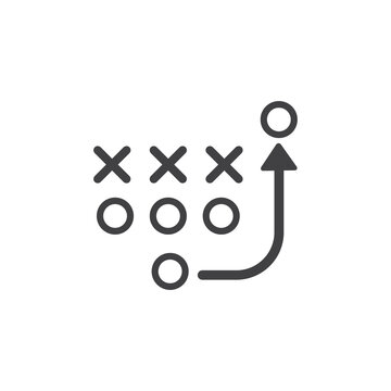Business strategy icon.Containing business, planning, strategy, strategic plan, brainstorming, analysis, statistics icon. Vector illustration