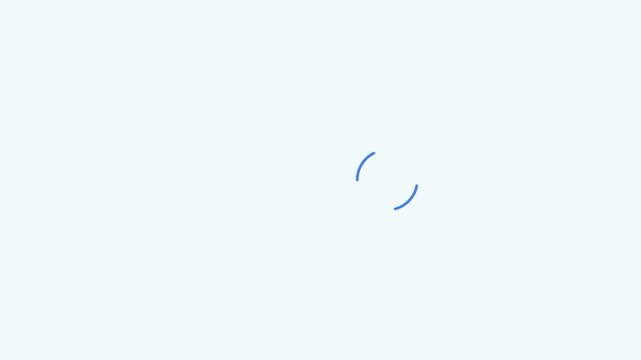 Minimalist blue loading spinner animation for digital interface and web ui 4k progress waiting