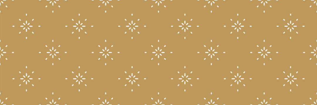 Pattern gold texture and star geometric simple with cute luxury line. Minimal elegant gift and seamless small background with repeat modern ornament.