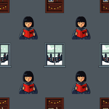 Stylized pixel art superhero characters in vibrant red and blue costumes against urban window backgrounds, concept for digital gaming, app icons, and retro-themed graphic design projects