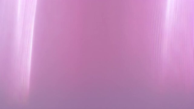 Soft Pink Aurora Curtain of Light Rippling Gently, Ethereal Atmospheric Motion Background on Transparent Background