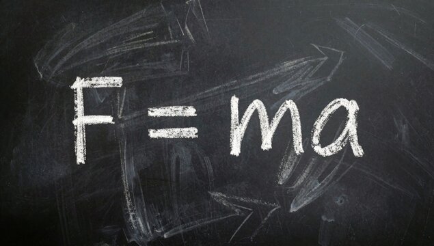 Blackboard word written white chalk large bold font centered there several arrows pointing different direction