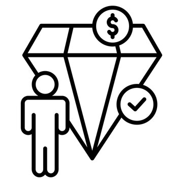 Personal Values Icon Element For Design