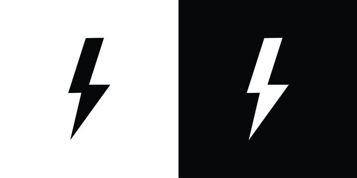 Electricity icon minimal logos bundle