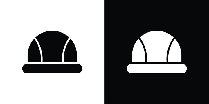 Helmet icon minimal logos bundle