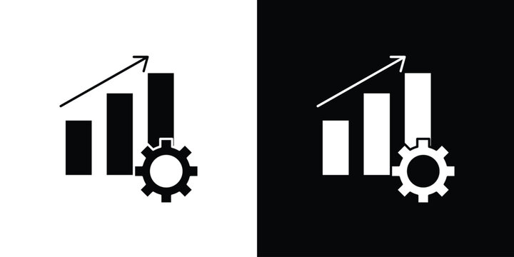 Productivity icon minimal logos bundle