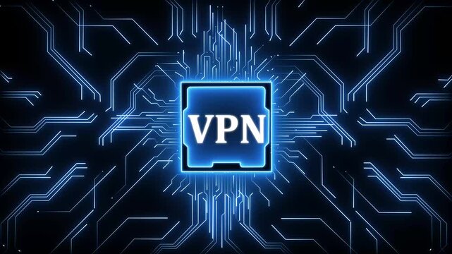 VPN - Virtual Private Network on a circuit board.