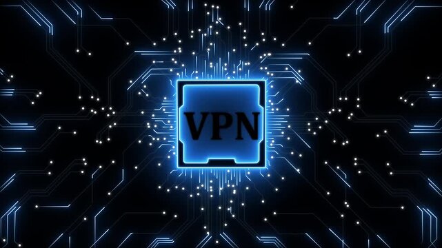 VPN - Virtual Private Network on a circuit board.