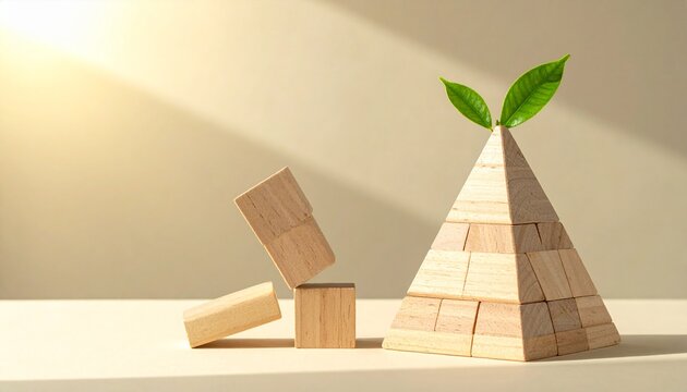 Strong Sustainable Business Compared With a Weak and Incomplete Structure