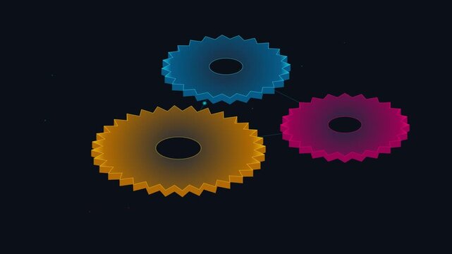 Isometric Gear Engine of Success