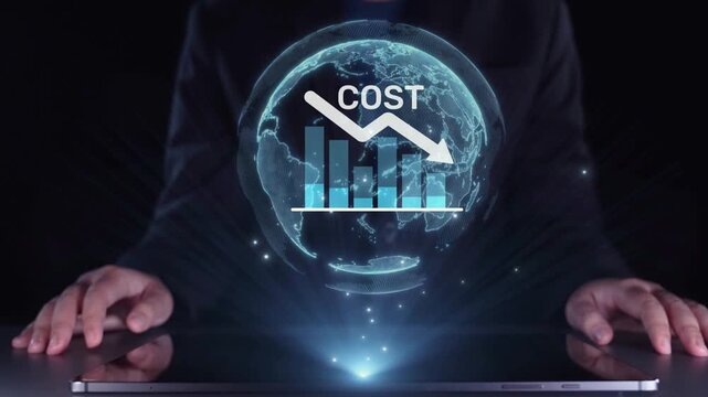 Cost reduction and cost saving through digital transformation, business cost optimization, operational cost reduction, financial savings, and resource efficiency strategies for business success. Elide