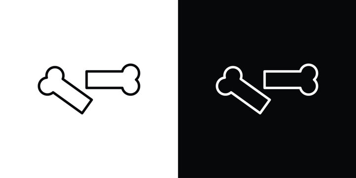 Bones icon simple elements series