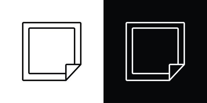 Nicotine patch icon simple elements series