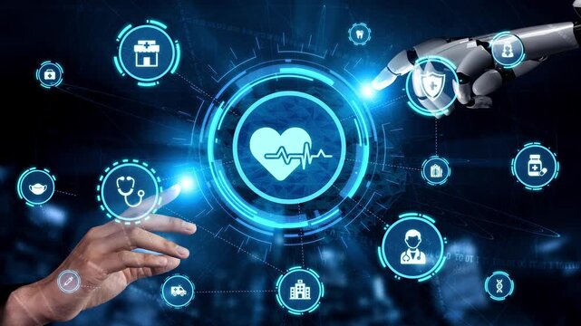 Healthcare icons show medical service, healthcare support, and patient treatment. Healthcare ensures medical service quality, health care access, and reliable medical care. Funnel
