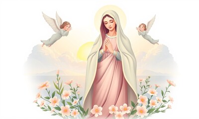 Assumption Of Mary Icon