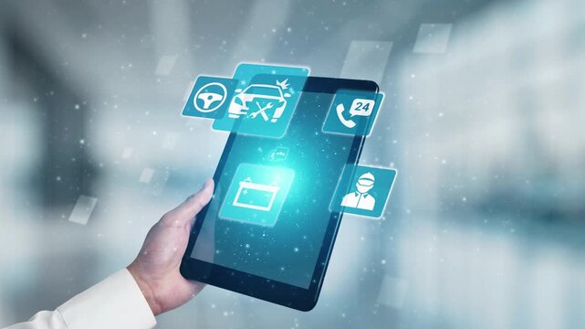 Car service and insurance provide vehicle maintenance, car insurance coverage claim app, and safety. Mobile car service and insurance, cost estimate, driver user gain confidence and protection. Spire