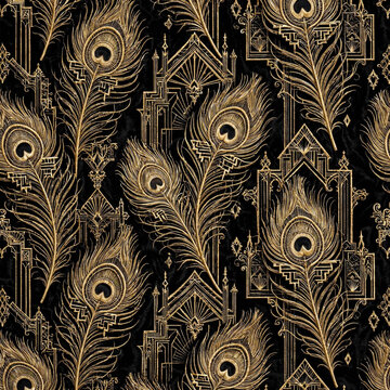 peacock feather pattern