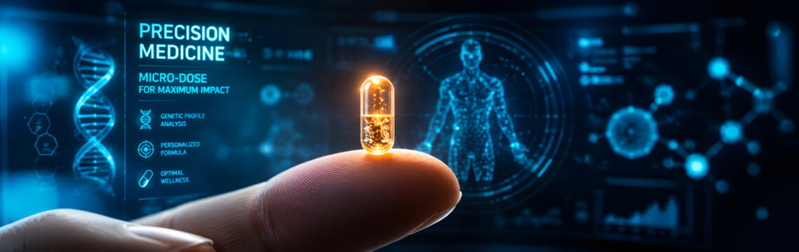 Precision medicine capsule genetic analysis personalized formula