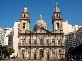 Fototapeta premium Candelaria Church, Rio de Janeiro, Brazil