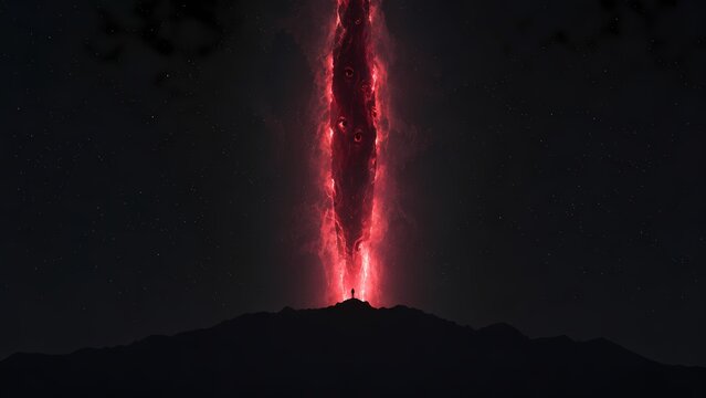 Cosmic Rift and Lone Watcher