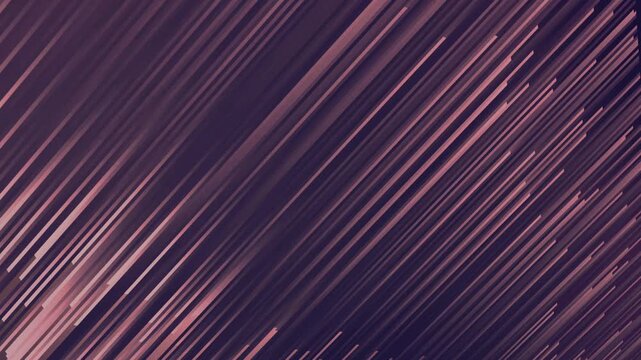 Abstract Purple and Rose Gold Diagonal Lines Motion Background