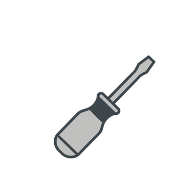 Flathead screwdriver icon