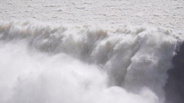Water Rushing Through Itaipu Hydroelectric Spillway | Renewable Energy Landmark | Brazil | 4K 60fps