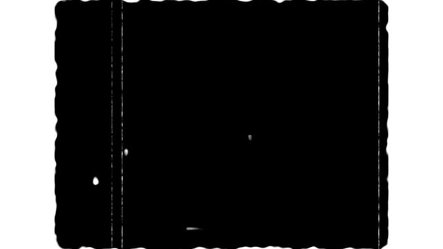 Video effect.Grunge footage with lines and dust,Old tv noise effect filter texture.Animation 4k resolution