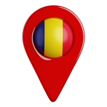 ocation Pin Romania