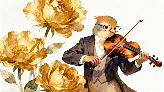 man with violin