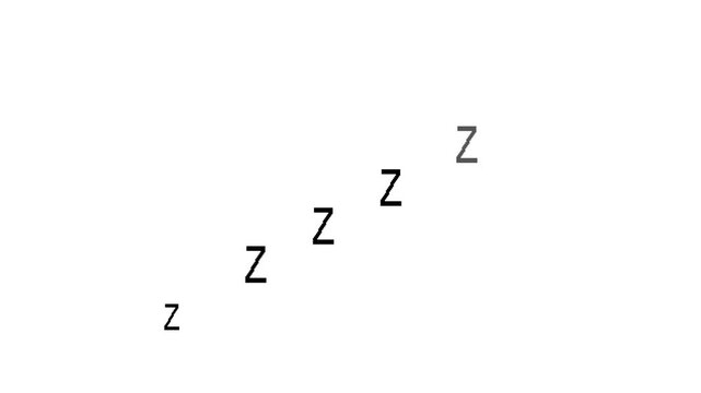 Black Z letters on white background alphabet