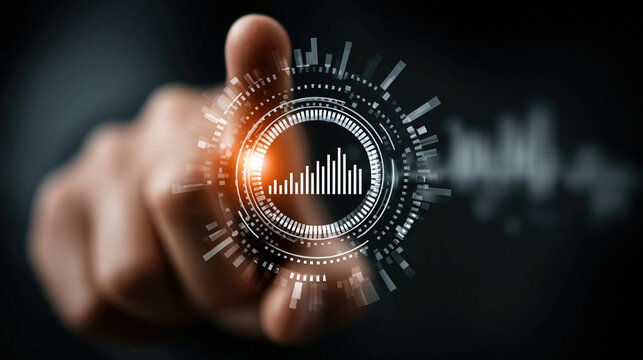 Digital marketing concept leveraging data driven strategies social media SEO content marketing analytics tools customer engagement personalization automation and modern business growth optimization