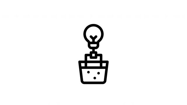 conductivity minimalist stroke animation