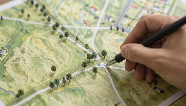 Urban Planning and Land Development Strategy Concept