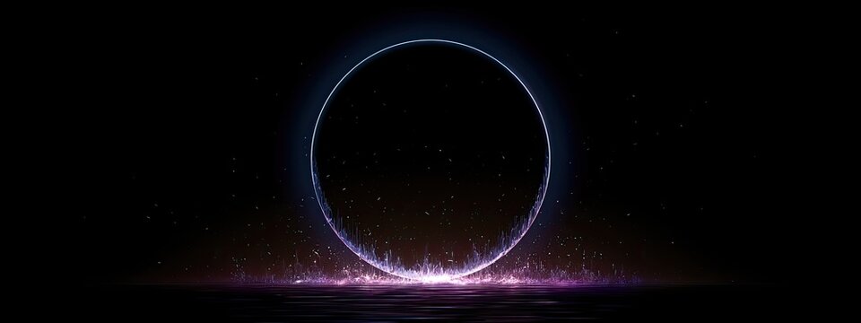 glowing number zero