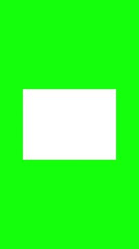 Japan flag symbol animated on green screen background, vertical video