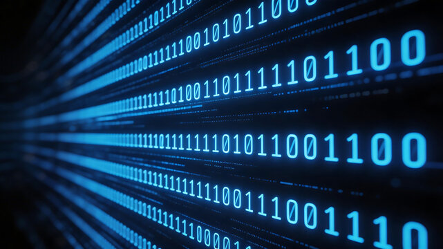 Binary code data stream
