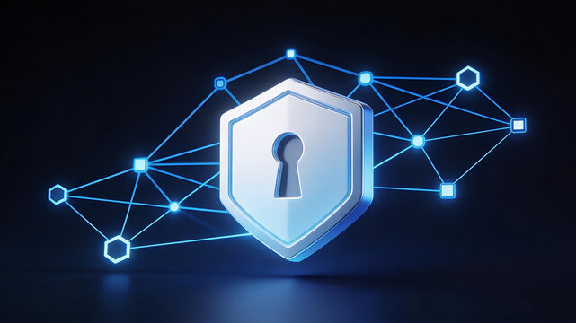 Digital security shield with network connections