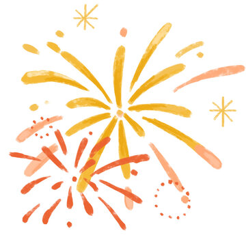 fireworks illustration