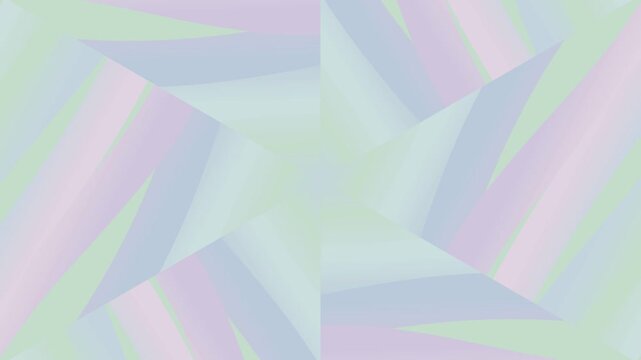 Soft pastel geometric abstract pattern shapes in light lavender and mint green, suitable for backgrounds, textiles, and modern design projects.